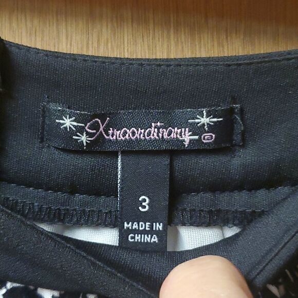 Xtra Ordinary Beautiful Skirt & Embelleshed Top set, size 3 - Picture 8 of 10